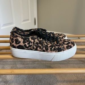 Steve Madden Cheetah Platform Sneakers